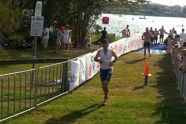 Swim Triathlon Finish