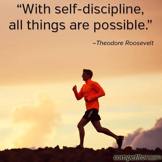 With self discipline all things are possible
